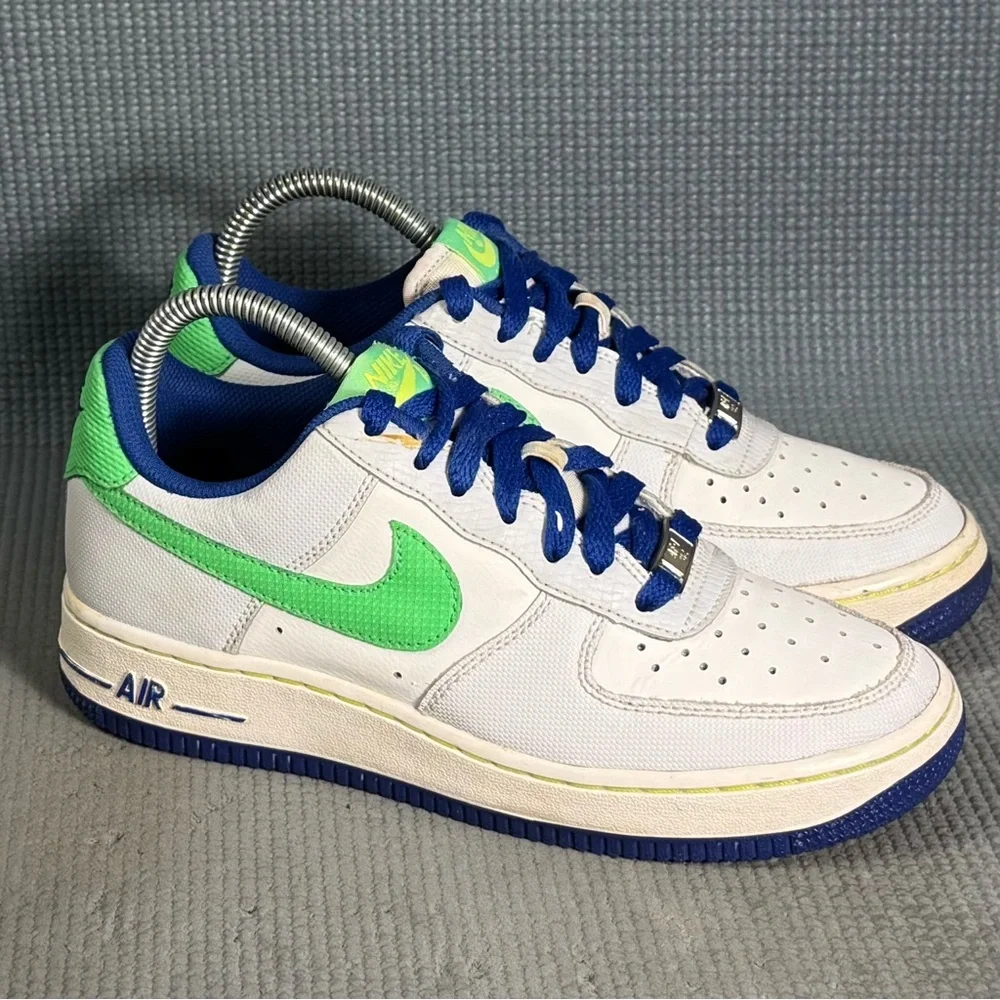 Nike Air Force‎ 1 Low GS 'Pure Platinum' Sneakers 314192-097 Size 5Y